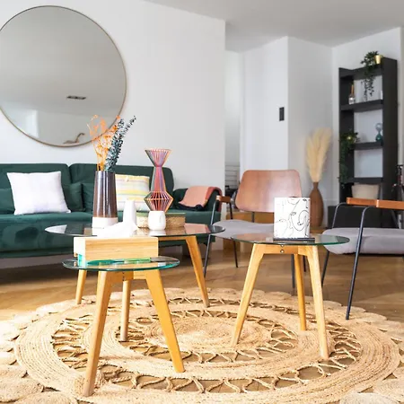 Apartman Portemaillot & La Defense 4 Bedroom 10 People *